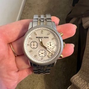 Michael Kors Two Tone Watch